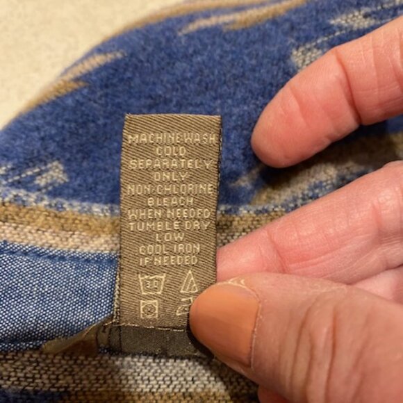 Bit & Bridle Women's Wool Blend Snap Button Fleece Western Equestrian Jacket XL - Picture 7 of 7